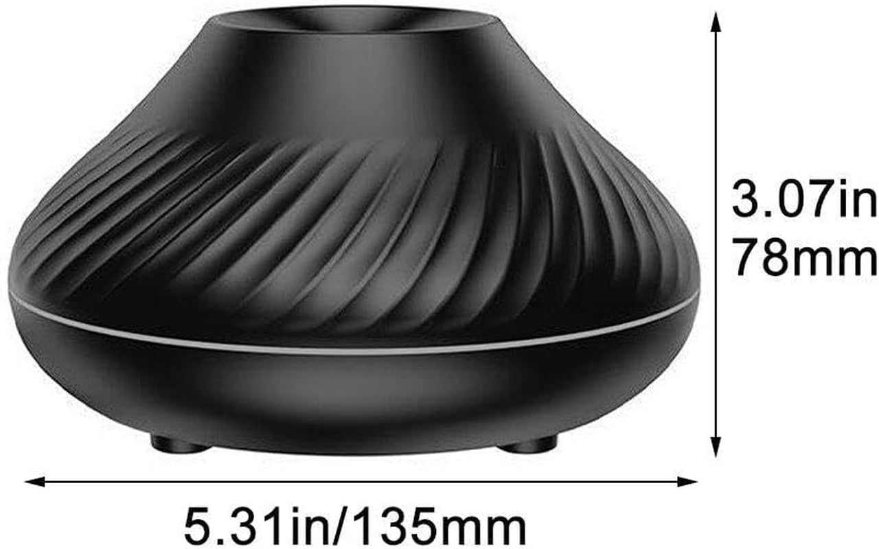 Air Flame Aroma Volcano Fire Diffuseur Pour L'Huile Essentielle, Humidificateur Électrique 7 Color Night Light Aromatherapy Ultrasonic Fool Mist Mist Diffuseur Pour La Maison, La Chambre, Le Yoga, Le