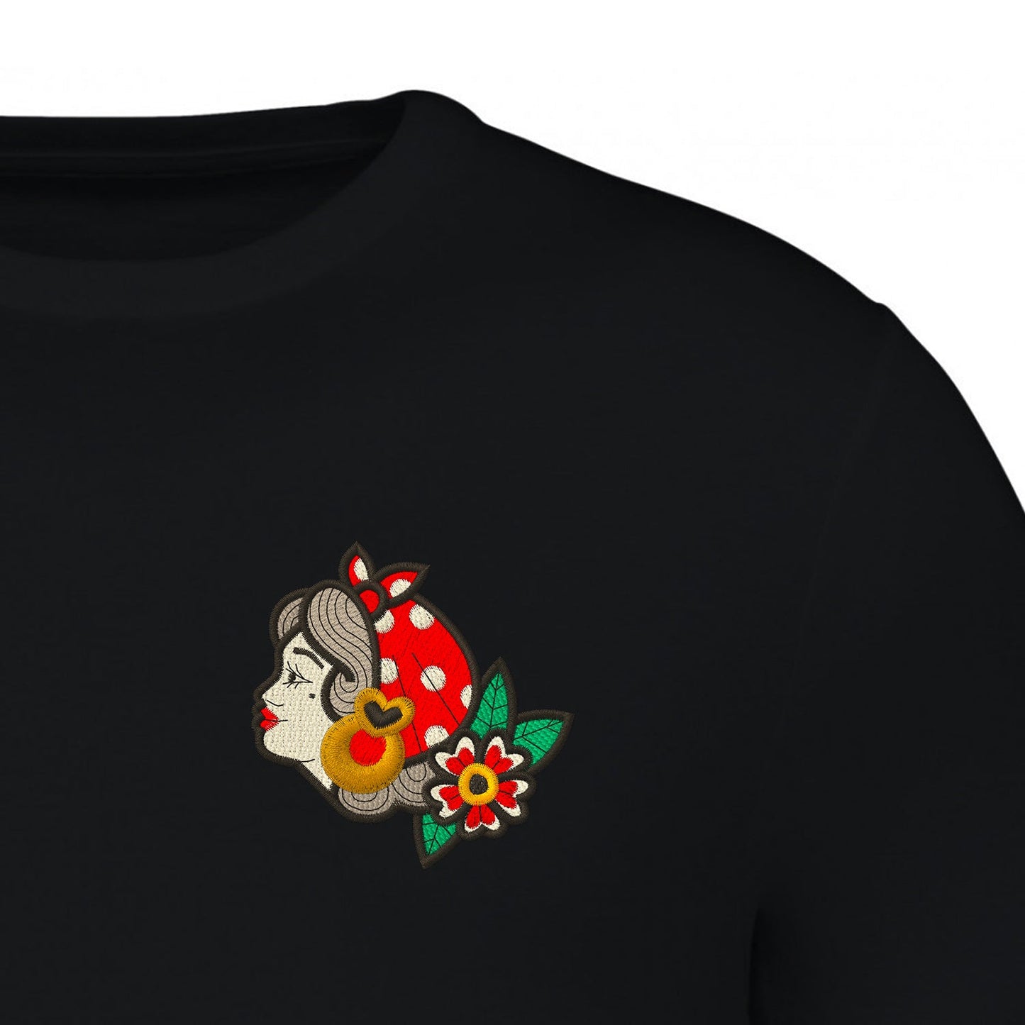 T-shirt unisexe brodé - "Gitane"